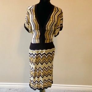 Knit Laundry By Shelli Seagal midi length dress